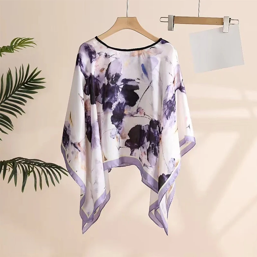 Women’s Summer Beach Fashion Print Shawl 2024 - Image 2