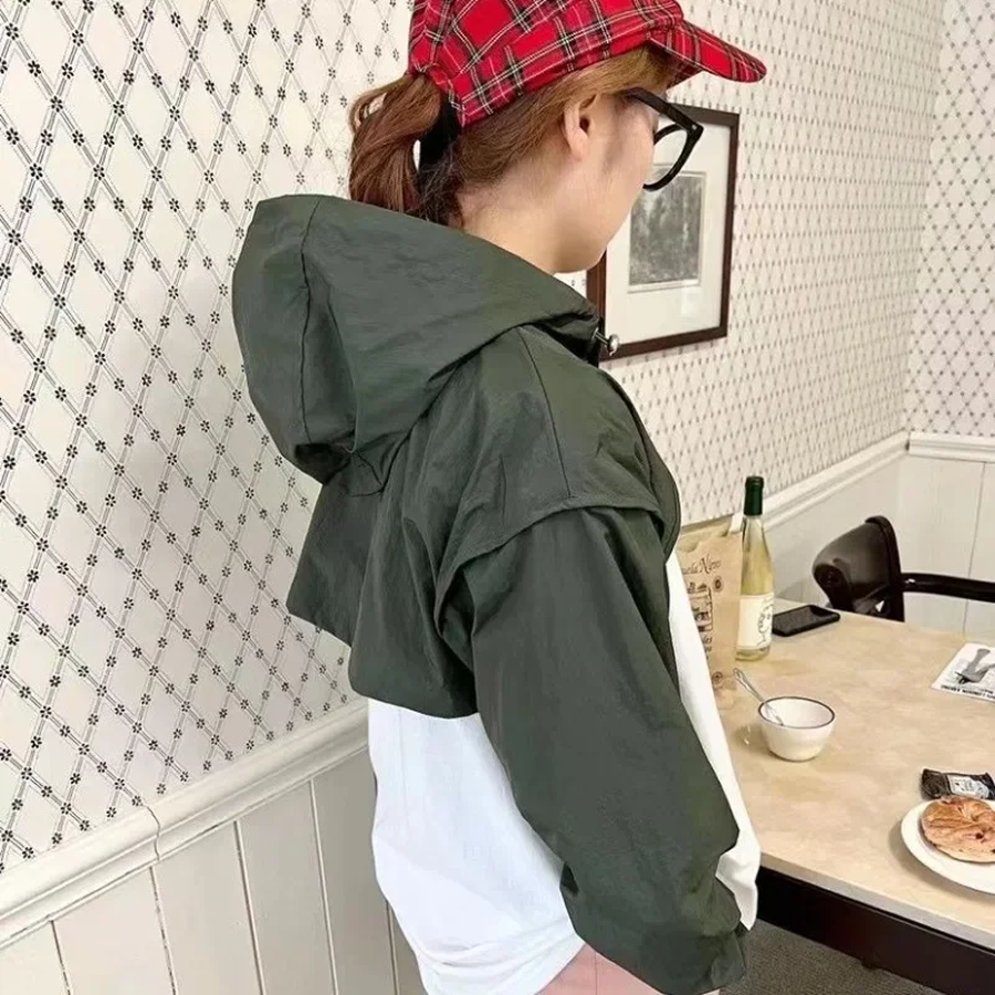 Simple Stand Collar Hoodie Sweater 2026 - Image 2