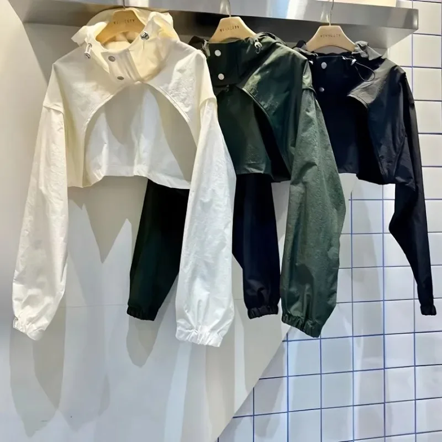 Simple Stand Collar Hoodie Sweater 2026 - Image 3