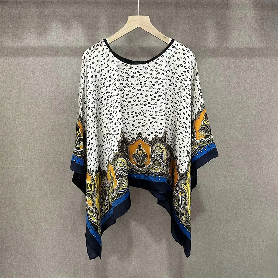 Women’s Summer Beach Fashion Print Shawl 2024 - Image 5