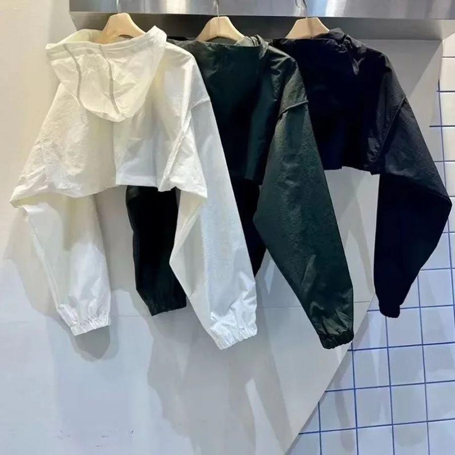 Simple Stand Collar Hoodie Sweater 2026 - Image 4