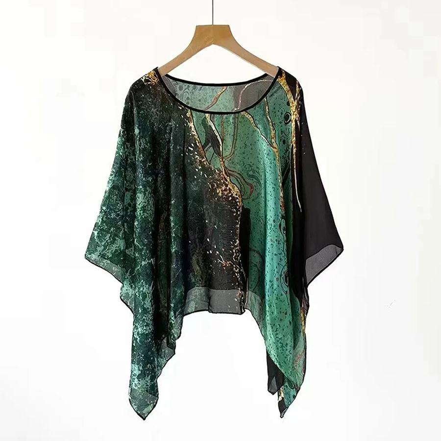 Women’s Summer Beach Fashion Print Shawl 2024 - Image 6